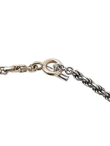 Bottega Veneta Bottega Veneta Chains Necklace in Gold and Silver Metal (view 2)