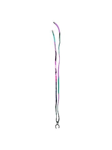 Hermès Hermès Tourbillon Horseshoe Pendant Cord Necklace in Multicolor Silk (view 1)