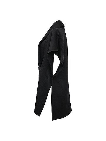 Hermès Hermès Coat in Black Cashmere (view 2)