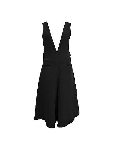 Chloé Chloé V-neck Jumpsuit in Black Polyester (view 1)
