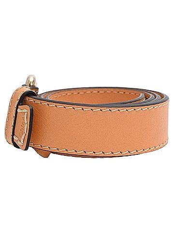 Chloé Chloé Buckle Belt in Brown Leather (view 2)