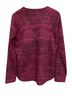 Title Nine Paisley Pink Long Sleeve Top Size L - photo 2