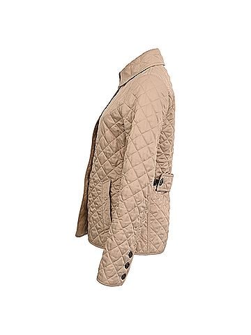 Burberry Burberry Brit Quilted Copford Jacket in Beige Polyester (view 2)