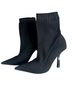 Zara Black Ankle Boots Size 8 - photo 4