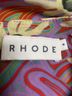Rhode 100% Viscose 100% Polyester Floral Multi Color Casual Dress Size 8 - photo 3