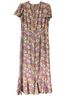 Rhode 100% Viscose 100% Polyester Floral Multi Color Casual Dress Size 8 - photo 2