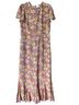 Rhode 100% Viscose 100% Polyester Floral Multi Color Casual Dress Size 8 - photo 1