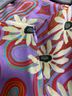 Rhode 100% Viscose 100% Polyester Floral Multi Color Casual Dress Size 8 - photo 5