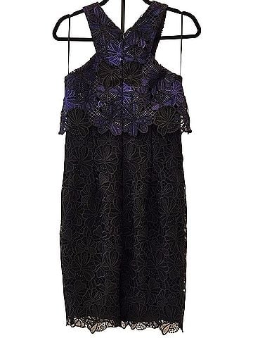 Trina Turk Trina Turk Miranda Guipure Cocktail Dress (view 2)