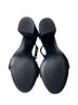 Maje Solid Black Gold Heels Size EU 39 - photo 6