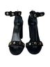 Maje Solid Black Gold Heels Size EU 39 - photo 13