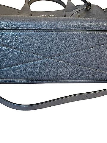Marc Jacobs Gotham City East-West Pebbled Crossbody Leather Satchel (view 2)