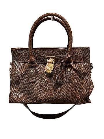 Michael Kors Leather Tote (view 1)