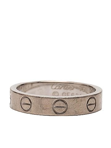 Cartier Cartier Love Ring, size #47, 18KWG (White Gold 750), Women's CARTIER (view 2)