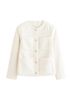 Abercrombie & Fitch White Ivory Jacket Size XS - photo 4