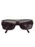 Emmanuelle Khanh Paris Brown Sunglasses One size - photo 1
