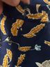 Lulus Floral Blue Casual Dress Size L - photo 5
