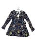 Lulus Floral Blue Casual Dress Size L - photo 1