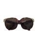 Emmanuelle Khanh Paris Brown Sunglasses One size - photo 1