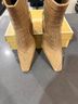 Michael Kors Snake Print Tan Ankle Boots Size 6 1/2 - photo 12
