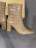 Michael Kors Snake Print Tan Ankle Boots Size 6 1/2 - photo 10