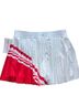 Athleta Color Block White Red Skort Size L - photo 2