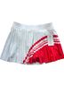 Athleta Color Block White Red Skort Size L - photo 1