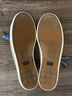 Keds 100% Canvas Stripes White Blue Sneakers Size 9 - photo 8