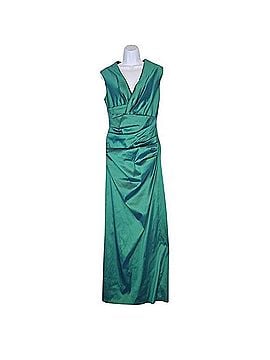 olive green silky dress Olive Green Satin Mini Dress main image 0