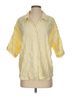 Nordstrom Rack Yellow Short Sleeve Blouse Size S - photo 1