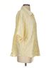 Nordstrom Rack Yellow Short Sleeve Blouse Size S - photo 3