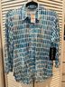 Tango Mango 100% Elastane Blue Button-Down Shirt Size M - photo 8