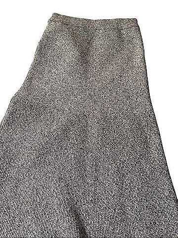 Tibi Stretch Ribbed Fit N Flare Skirt Casual Skirt (view 2)