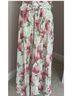 CeCe 100% Cotton Floral White Pink Green Active Dress Size 12 - photo 4