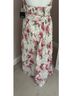 CeCe 100% Cotton Floral White Pink Green Active Dress Size 12 - photo 6