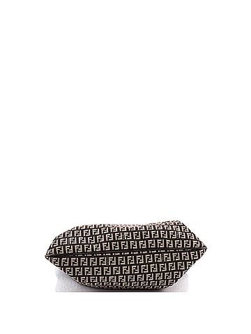 Fendi Vintage Zip Messenger Bag Zucchino Canvas Medium (view 2)