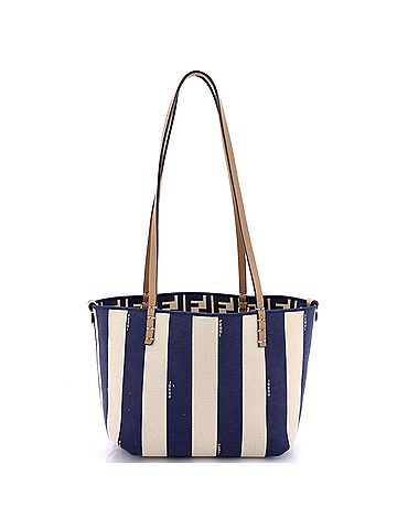 Fendi Reversible Roll Tote Zucca Canvas Medium (view 1)