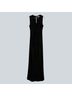 Halston Solid Black Jumpsuit Size 2 - photo 4