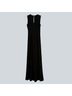 Halston Solid Black Jumpsuit Size 2 - photo 6