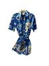 FARM Rio Floral Blue Jumpsuit Size XL - photo 2