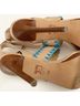 Joe's Jeans Tan Blue Heels Size 9 1/2 - photo 8
