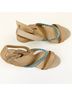Joe's Jeans Tan Blue Heels Size 9 1/2 - photo 3