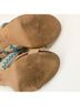 Joe's Jeans Tan Blue Heels Size 9 1/2 - photo 9