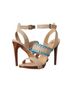 Joe's Jeans Tan Blue Heels Size 9 1/2 - photo 11