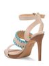 Joe's Jeans Tan Blue Heels Size 9 1/2 - photo 12