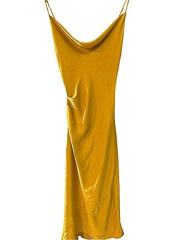 Zara Strapless Slip Dress Casual Dress (view 1)
