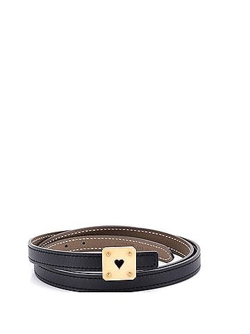 Hermès As de Coeur Reversible Belt Leather Thin (view 1)