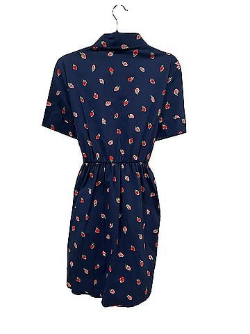 Kate Spade New York strawberry print tie waist shirt dress Casual Dress (view 2)