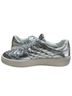 Stuart Weitzman 100% Leather Silver Sneakers Size 12 - photo 5