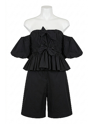Hunter Bell Rhea Top in Black (view 1)